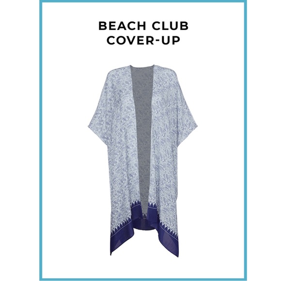CAbi Swim Cabi Beach Club Coverup Kimono One Size Poshmark